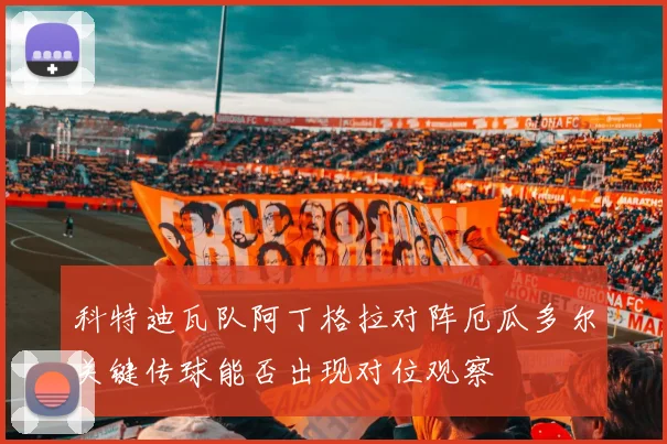 科特迪瓦队阿丁格拉对阵厄瓜多尔关键传球能否出现对位观察